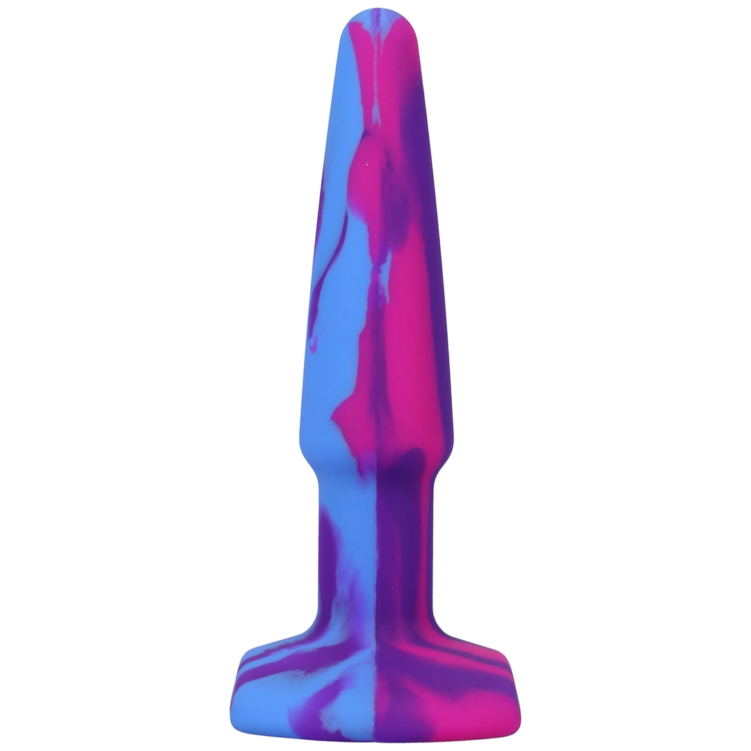 Groovy - Silicone Anal Plug - 4'' / 10 cm - Image 3