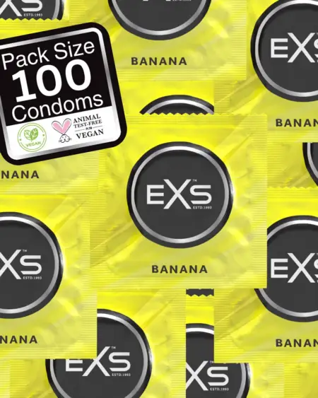 EXS Banana - Condoms - 100 Pieces