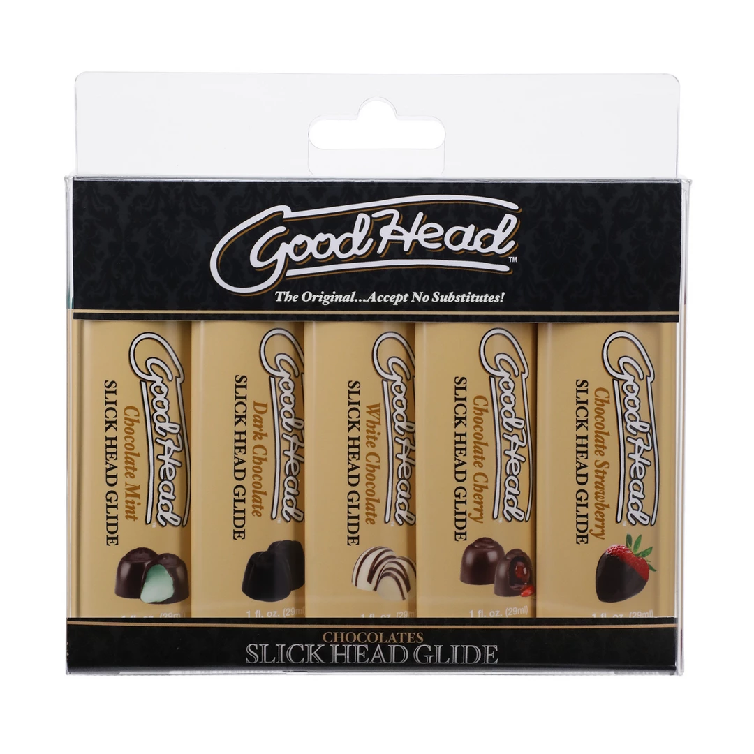 Slick Head Glide - Chocolates - 5 Pack - 1 fl oz / 29 ml - Image 2