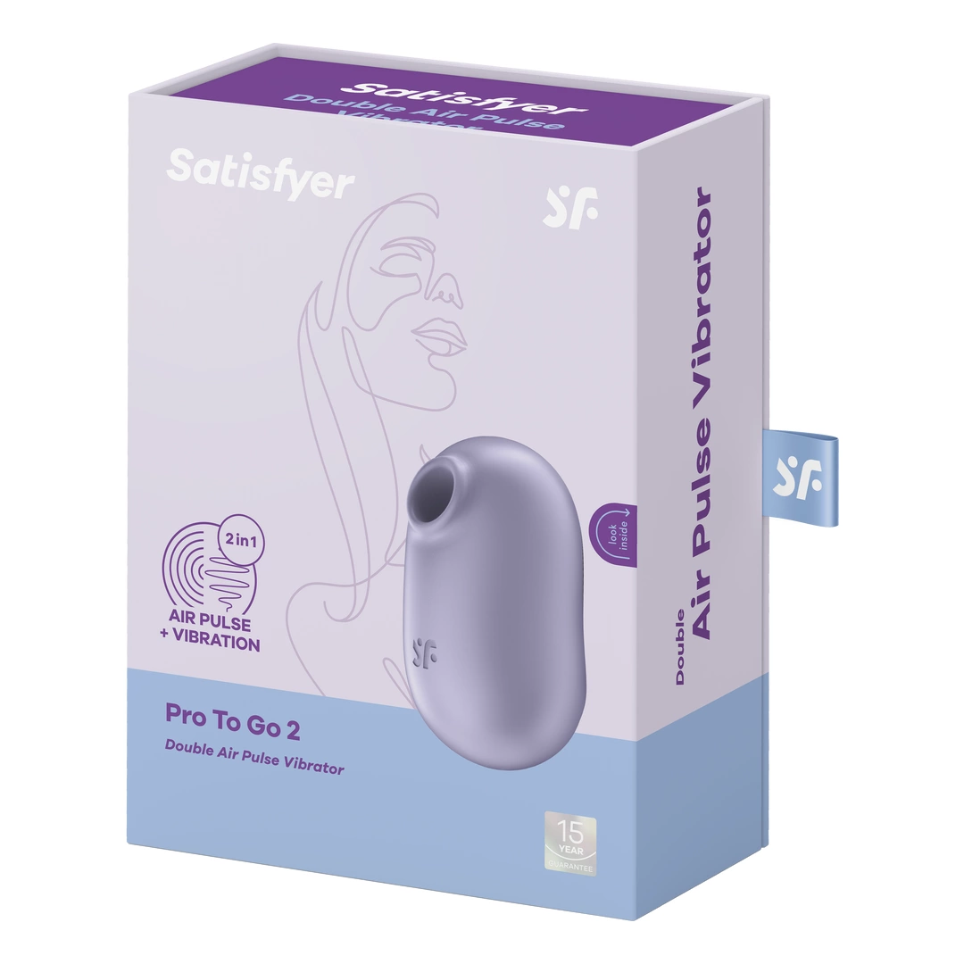 Pro to Go 2 - Double Air Pulse Vibrator - Image 2
