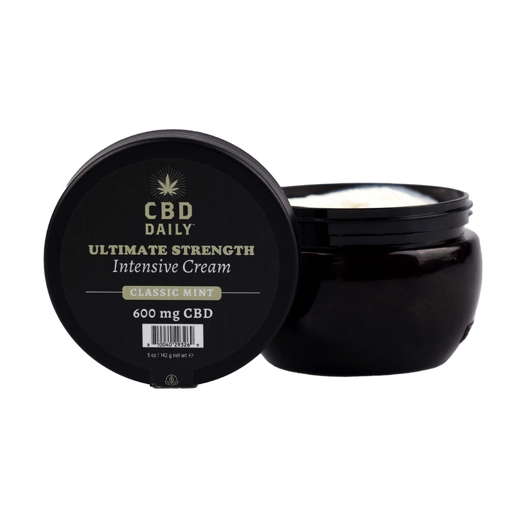 CBD Daily Ultimate Strength Intensive Cream - Classic Mint - 5 oz / 142 g - Image 3