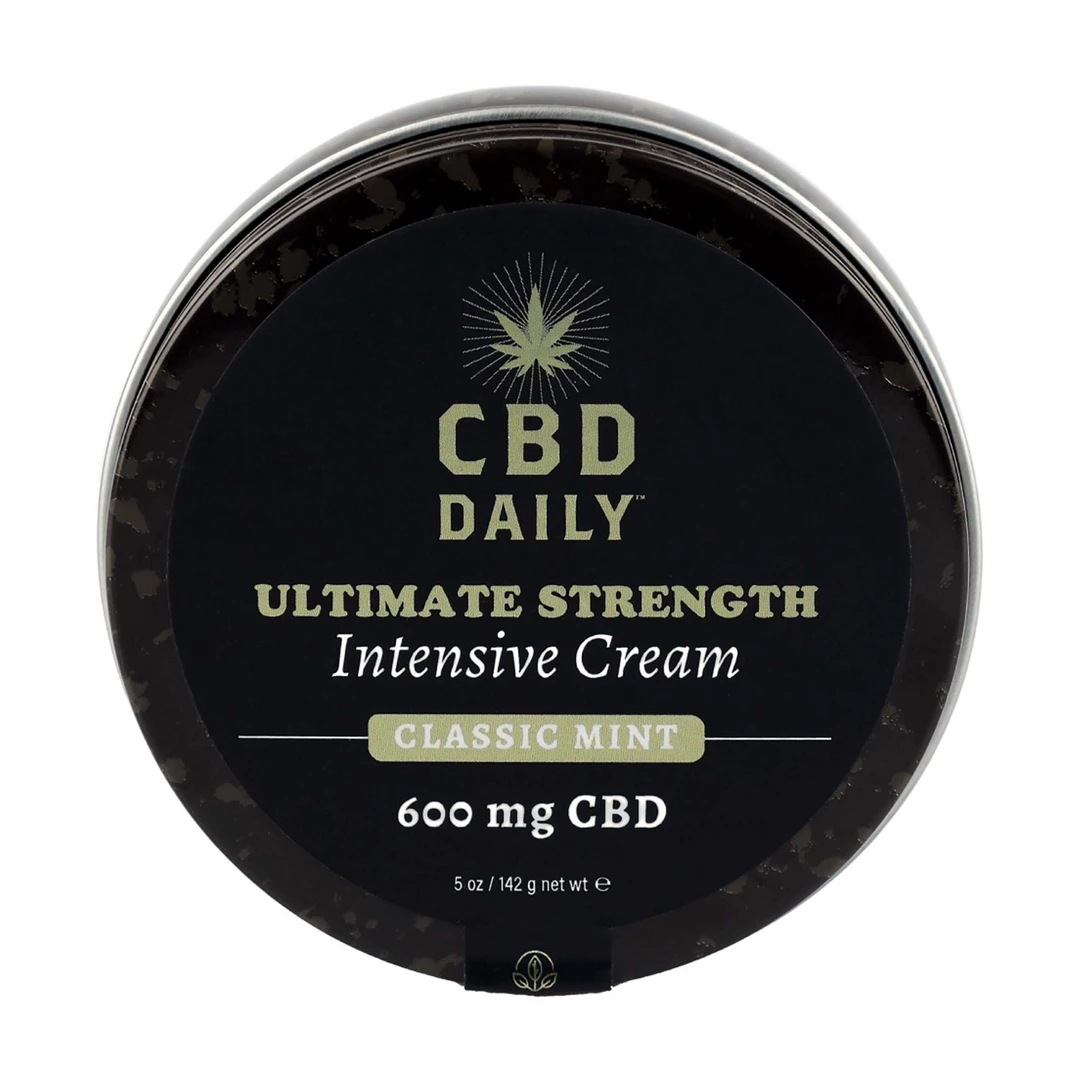 CBD Daily Ultimate Strength Intensive Cream - Classic Mint - 5 oz / 142 g - Image 2