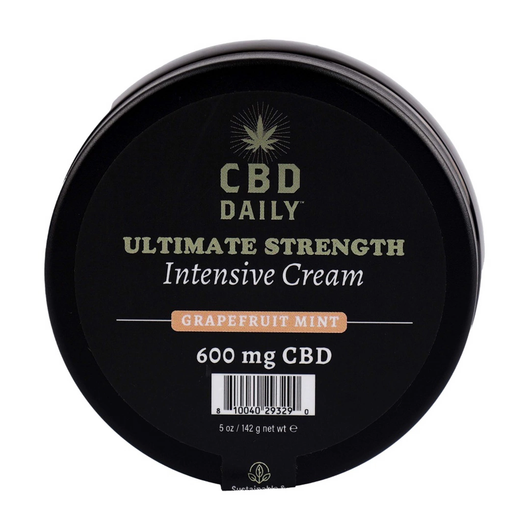 CBD Daily Ultimate Strength Intensive Cream - Grapefruit Mint - 5 oz / 142 g - Image 2