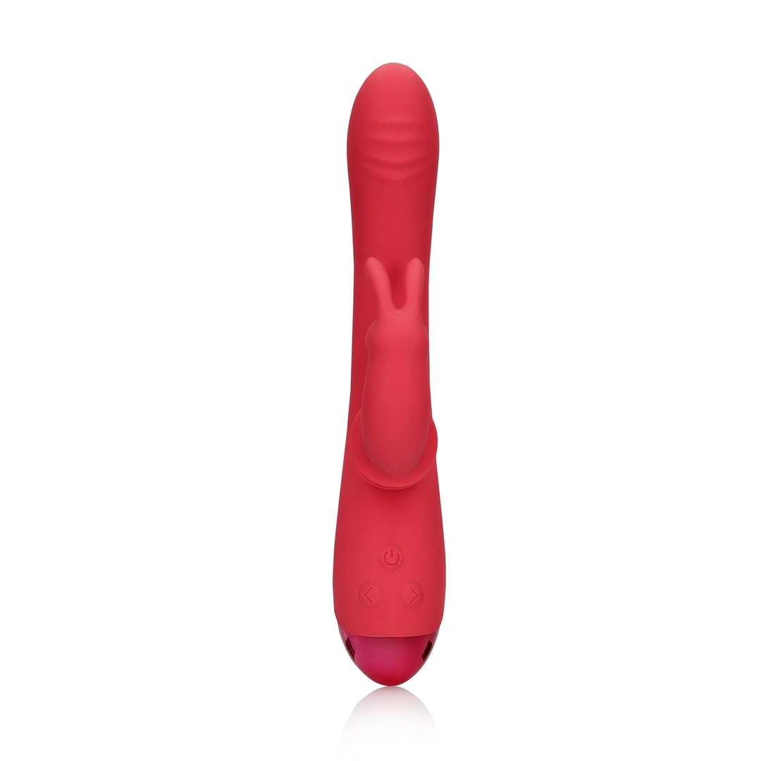Swinging Rabbit G-Spot Vibrator - Brighto Red - Image 5