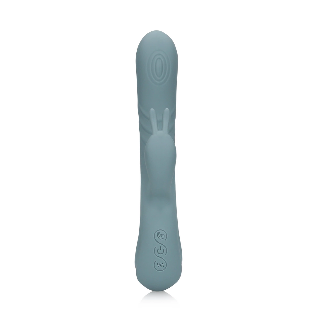 Fingering Motion Rabbit Vibrator - Weathervane Grey - Image 5
