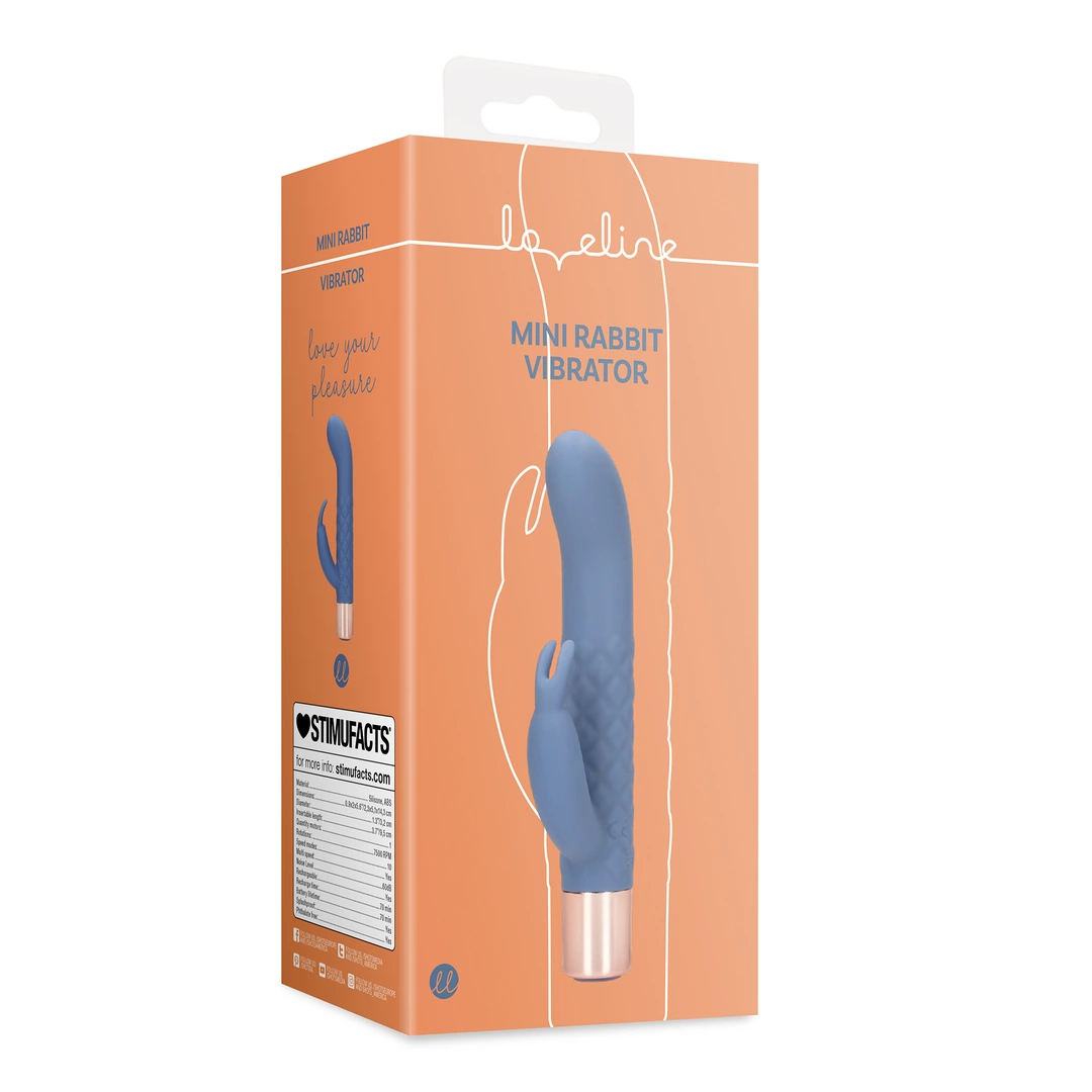 Mini Rabbit Vibrator - Blue Horizon - Image 2