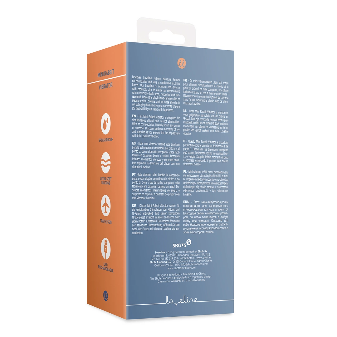 Mini Rabbit Vibrator - Blue Horizon - Image 3