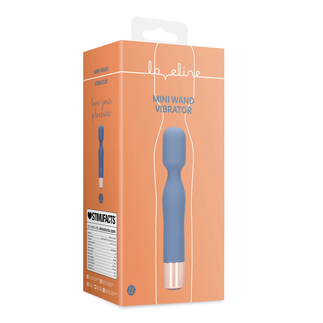 Mini Wand Vibrator - Blue Horizon - Image 2
