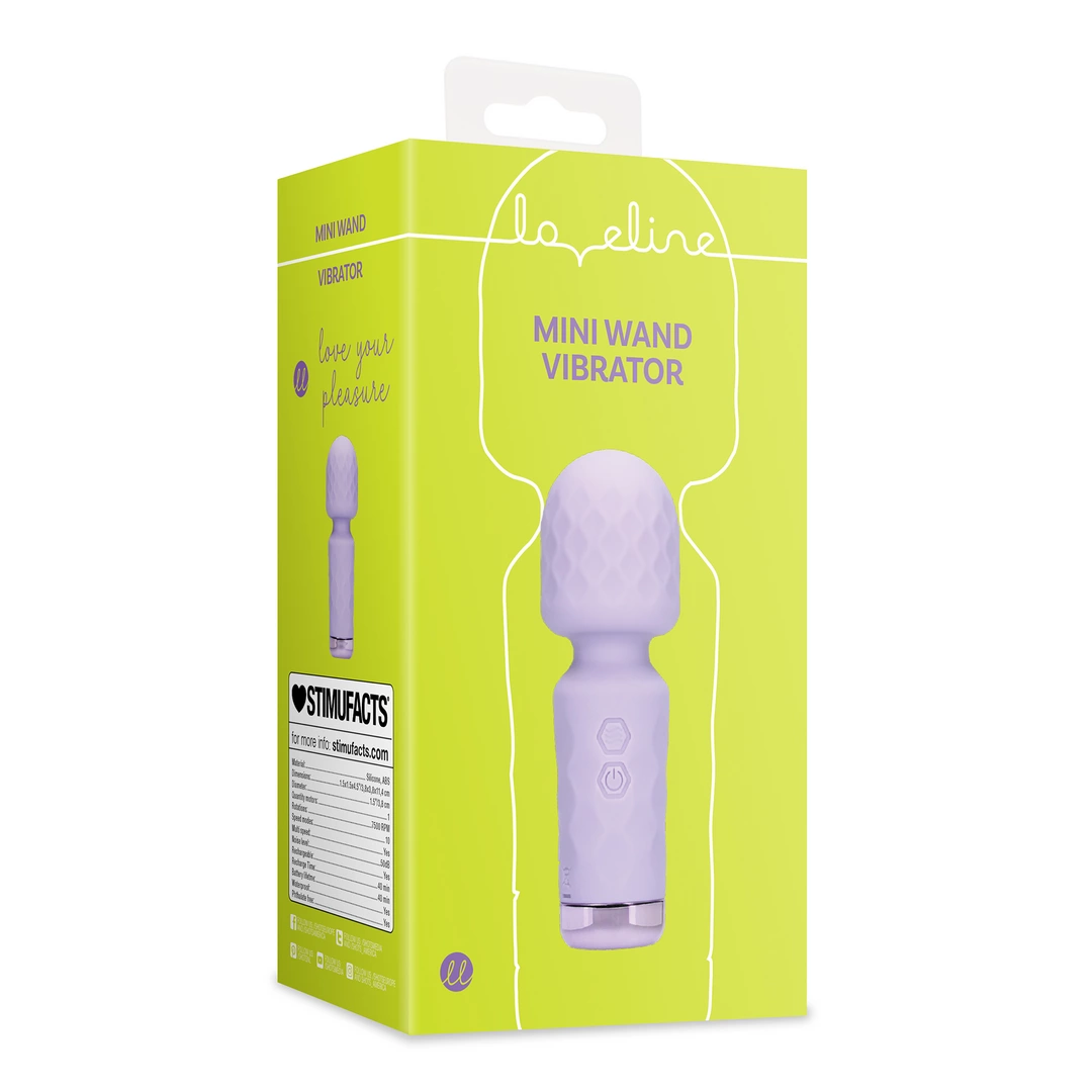 Mini Wand Vibrator - Night Magic - Image 2