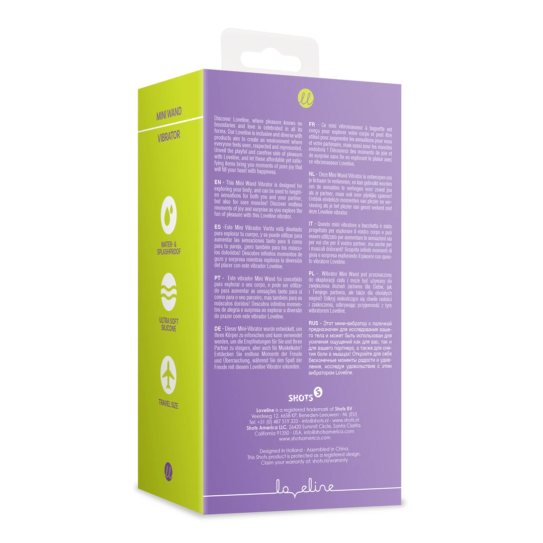 Mini Wand Vibrator - Night Magic - Image 3