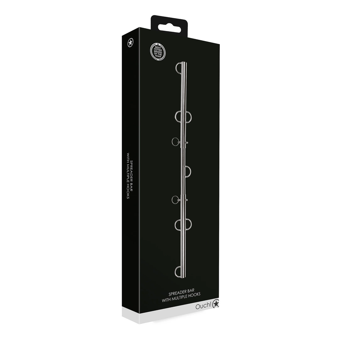 Spreader Bar with Multiple Hooks - Silver - Image 2