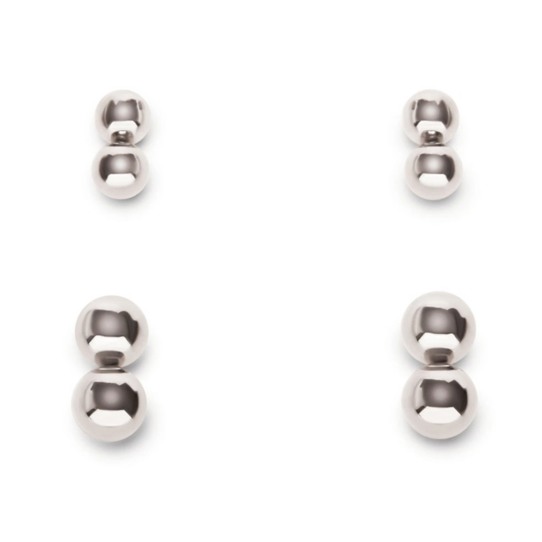Magnetic Orbs - 4 Pair Set - Silver - Image 5