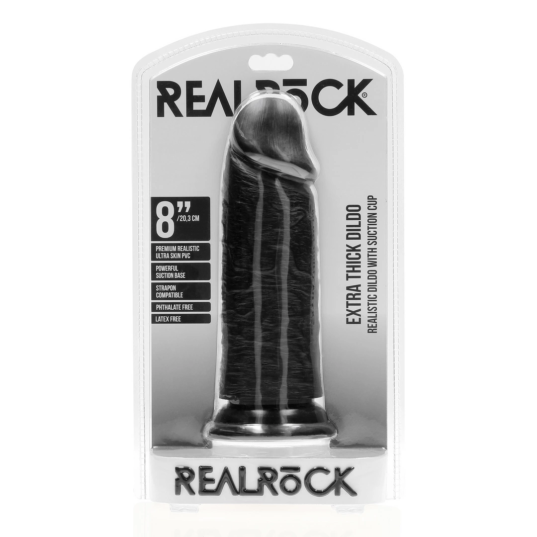 Extra Thick Straight without Balls 8 / 20,3 cm - Black - Image 2