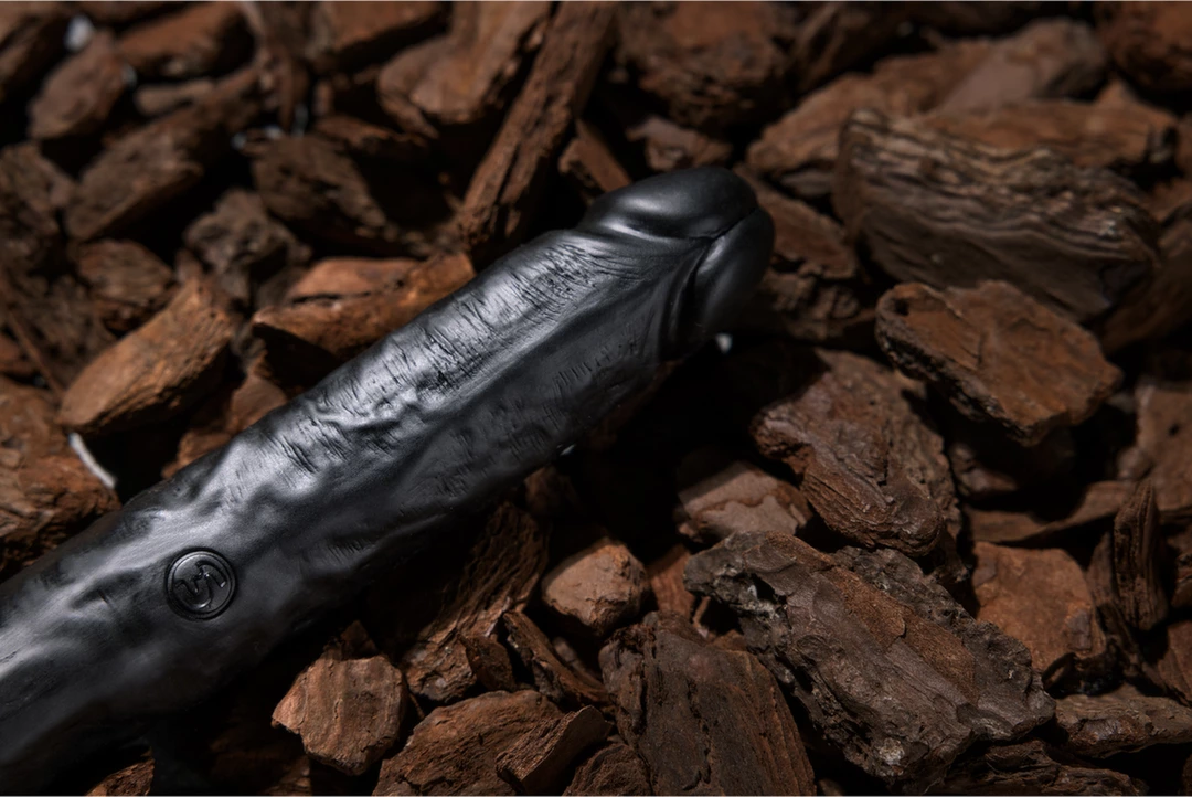 Slim Double Ended Dong 12 / 30,5 cm - Black - Image 2