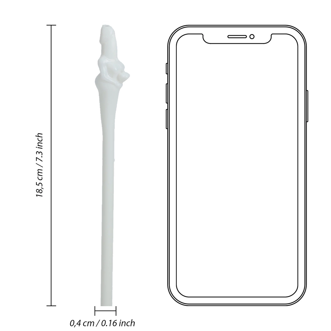 Bride Straws - White - Image 4