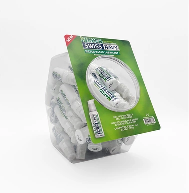 Naked All Natural Fishbowl - 50 Pieces - 1 fl oz / 30 ml