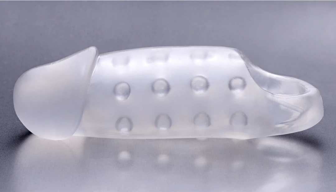 Transparent Smooth Penis Sleeve - Image 3
