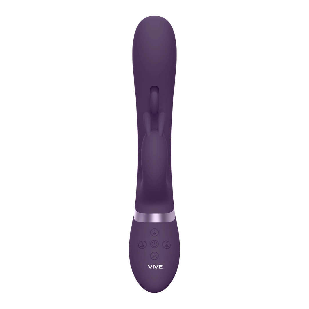 Tama - Wave  Vibrating G-Spot Rabbit - Purple - Image 3