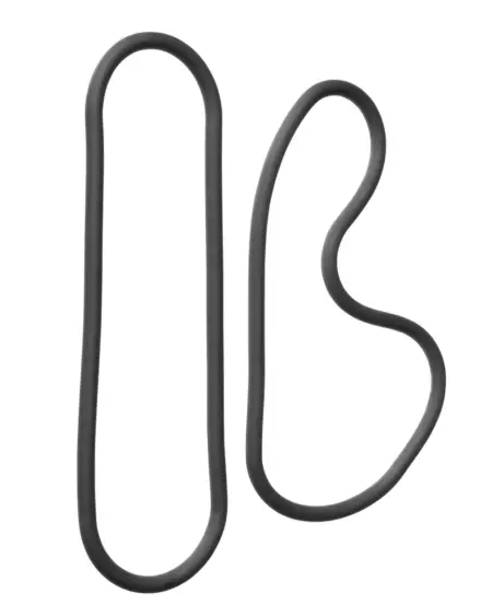 Silicone Slim Wrap Ring - Cockring / Ball Strap - 15 / 38 cm