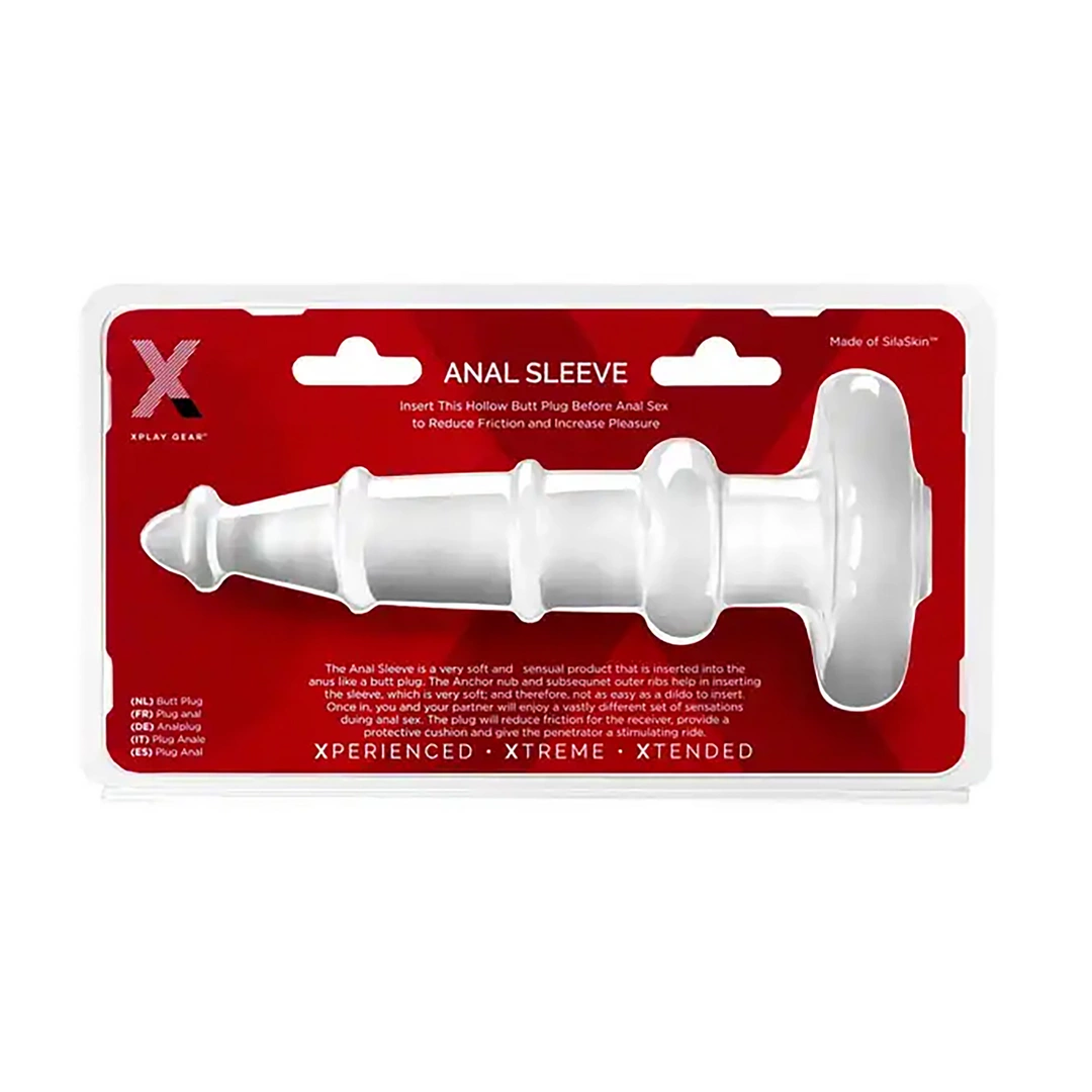 Anal Sleeve Plug - Penis Sleeve and Butt Plug - 7 / 18 cm - Image 2